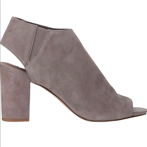 Steve Madden open toe suede sling back booties - Picture 2 of 8